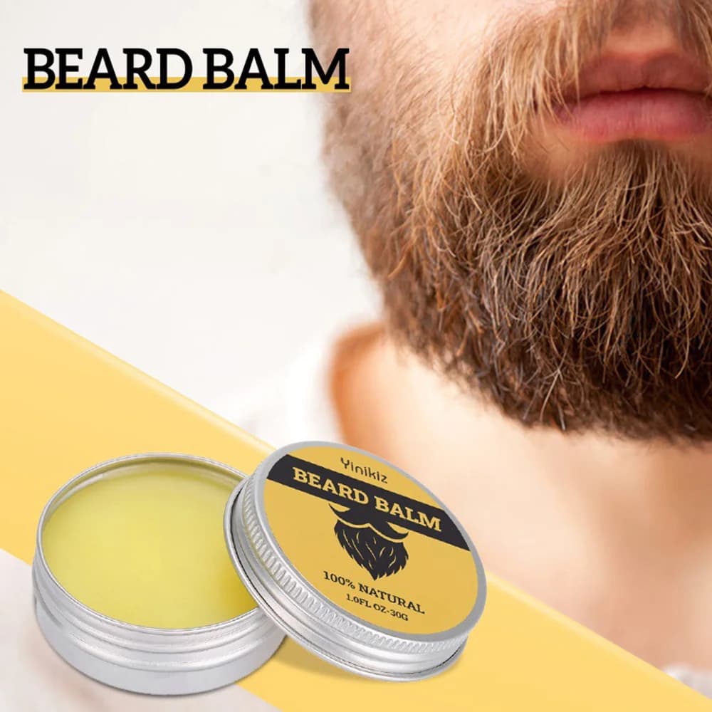 Baume à barbe revitalisant huile pour hommes soin