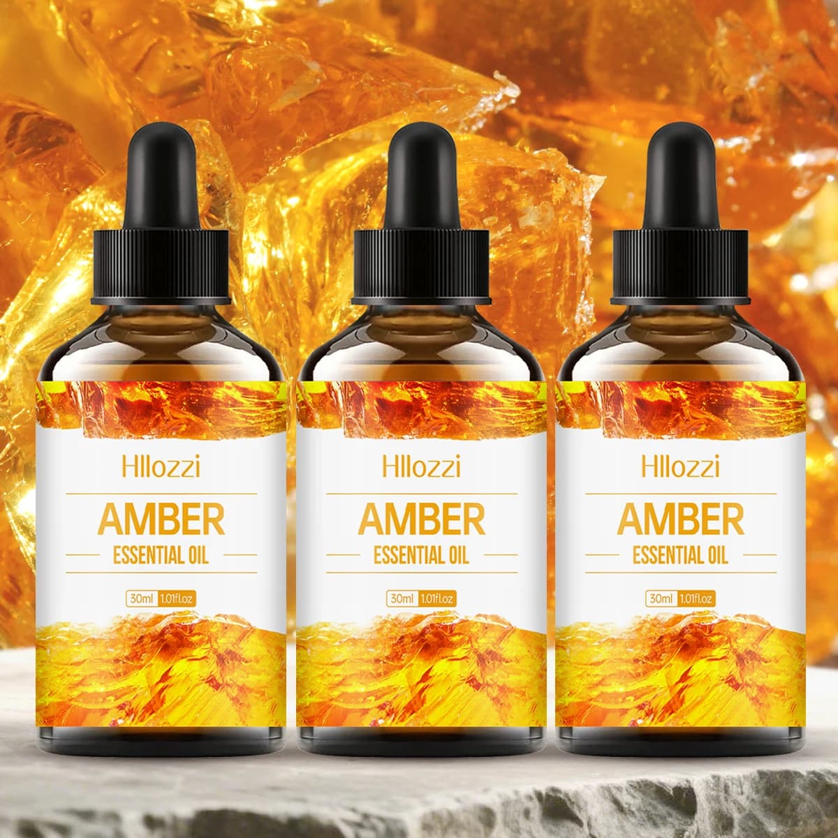 L'huile essentielle d'ambre