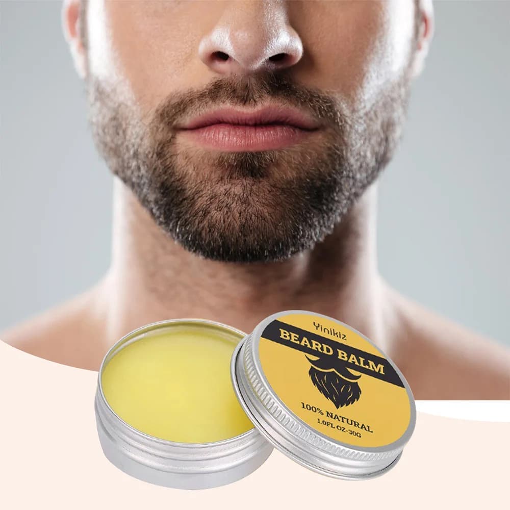 Baume à barbe revitalisant huile pour hommes soin