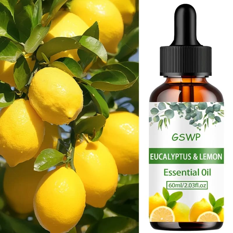 GSWP Huile Essentielle d'Eucalyptus et de Citron 60ml