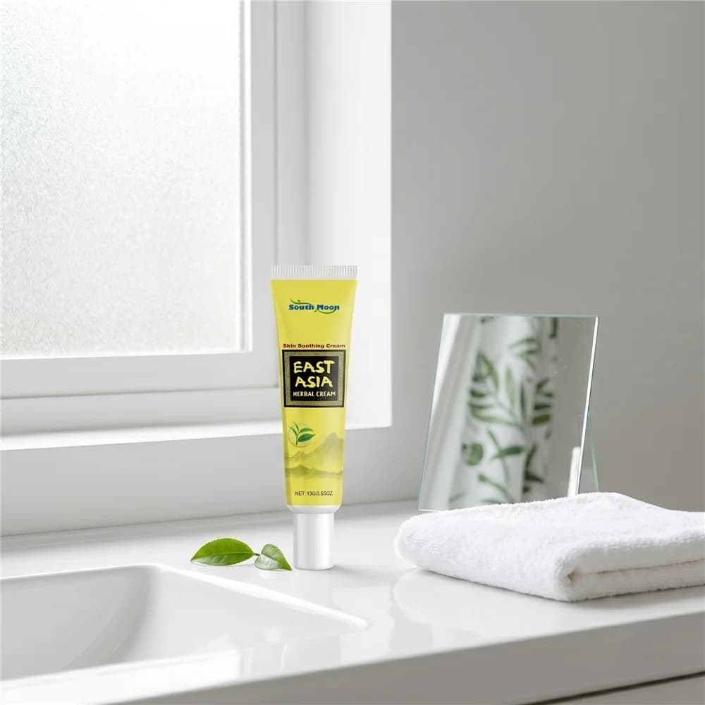Crème Hydratante Visage aux Herbes – Baume Riche Hydratant pour le Visage – Soin Quotidien Doux Lissant pour la Peau – Hydratation Intense et Fixation – Soin Professionnel