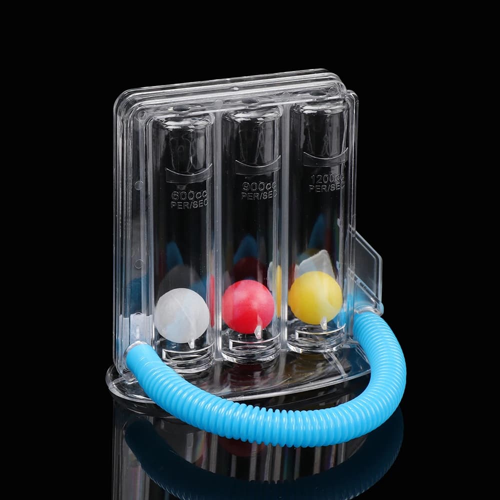 3IkBreathing Trainer, Amélioration de la fonction pulmonaire, Vaccination, Spirométrie iratoire, Exercice respiratoire, Système de mesure