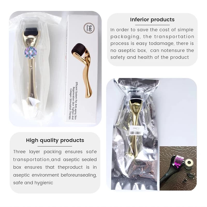 Rouleau de massage pour le visage DRS 540, soins de la peau, beauté, outils ménagers