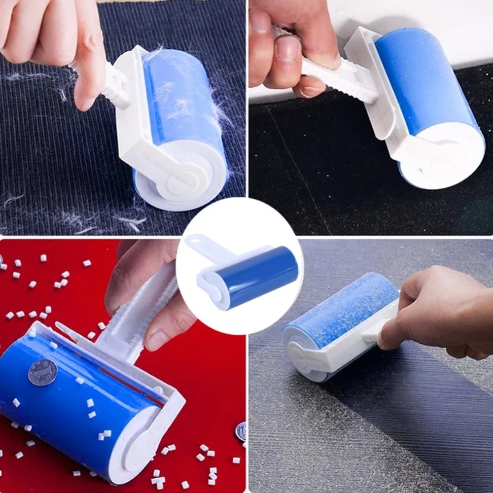 Nettoyeur de Poussière pour Vêtements, Poils d'Animaux, Livres, Essuie-Poussière Domestique, Outils