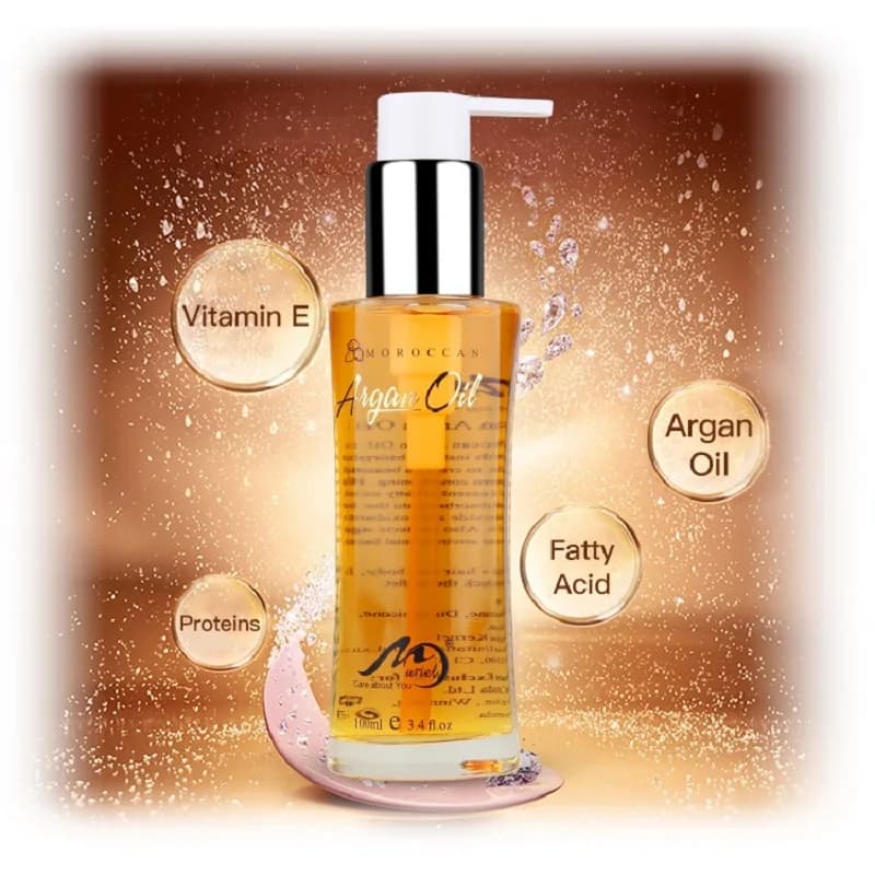 Huile d'argan biologique 100% naturelle