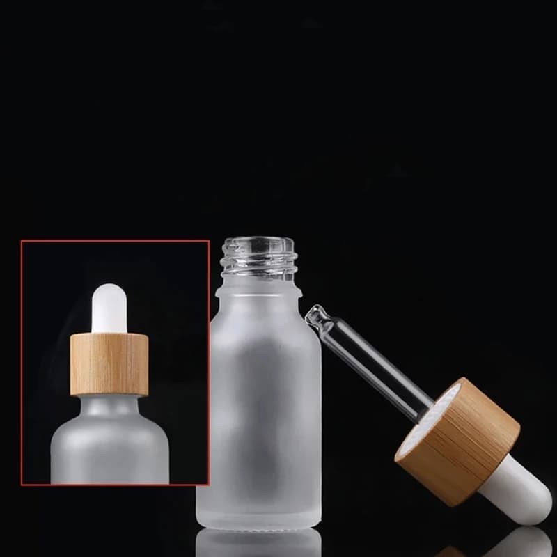 Flcopropriété compte-gouttes en verre pour aromathérapie
