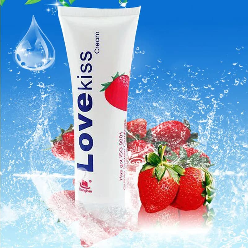 Lubrifiant 1 pièces aromatisé aux fruits comestible adulte jouet sexuel Oral huile de Massage mâle femelle Anal Gel de Massage Vaginal produit sexuel