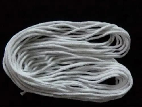 Longueur 10 m/diamètre 4mm lampe à huile ronde en coton brûleur de mèche