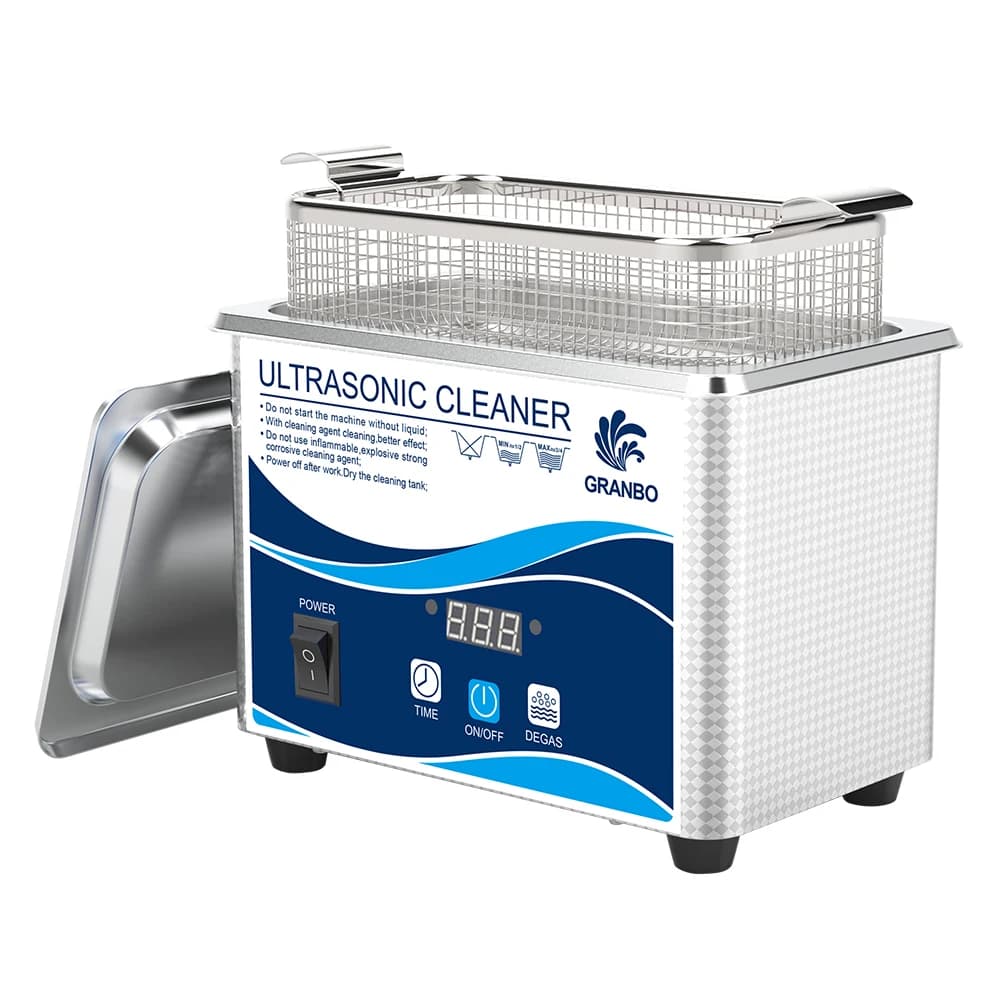 Nettoyeur ultrasonique numérique 60W, bain sonicateur 40KHz, Degas pour or, argent, bijoux, lunettes, collier de Jade, oxydes, rondelle d'huile de rouille
