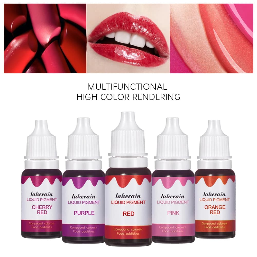 Brillant à lèvres liquide, 10ml, saveur de Pigment, Essence, goutte d'huile pour brillant à lèvres clair, Gel de Base, vernis à lèvres, Base de brillant à lèvres hydratant sans odeur