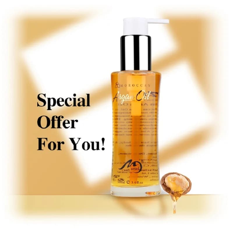 Huile d'argan biologique 100% naturelle