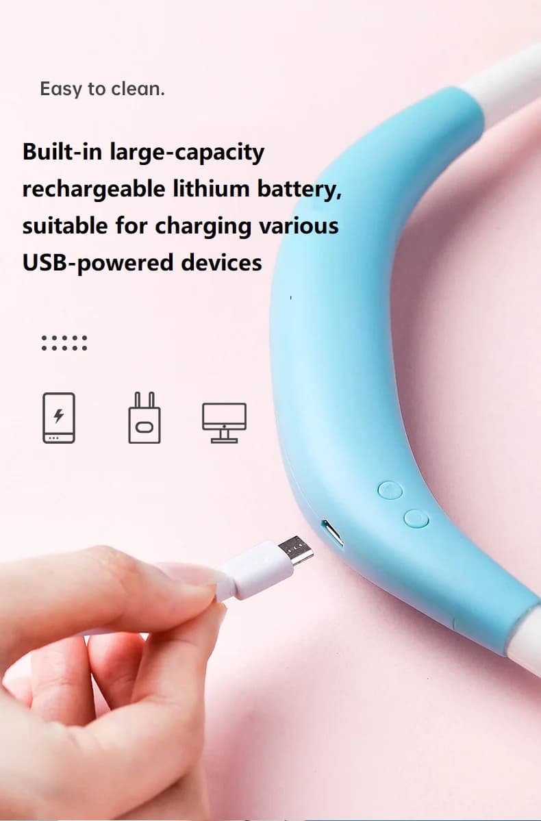 Ventilateur USB avec diffuseur d'aromathérapie