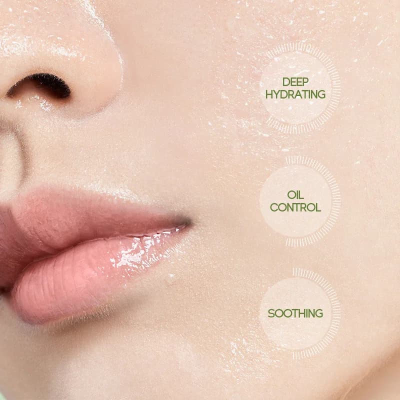 Tonique hydratant pour le visage au thé vert