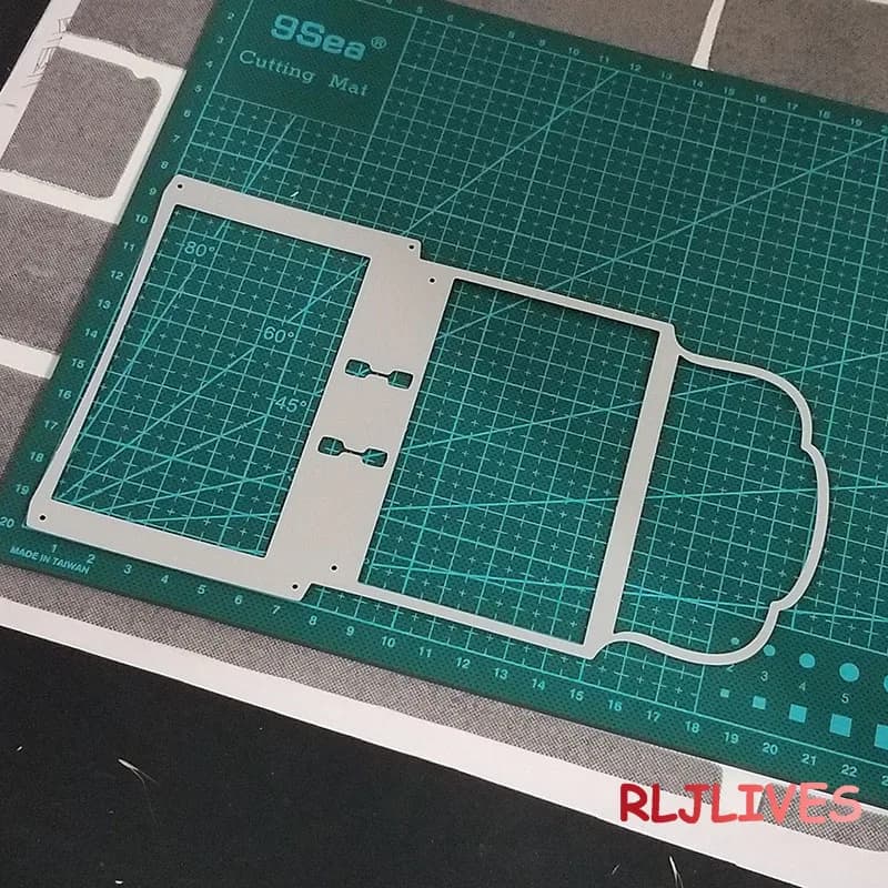 Enveloppe Memory Dex Rolodex Metal Cutting Dies, DIY Scrapbooking Card, Handmade Album, Manuel Stbbles, Paper Craft Decoration