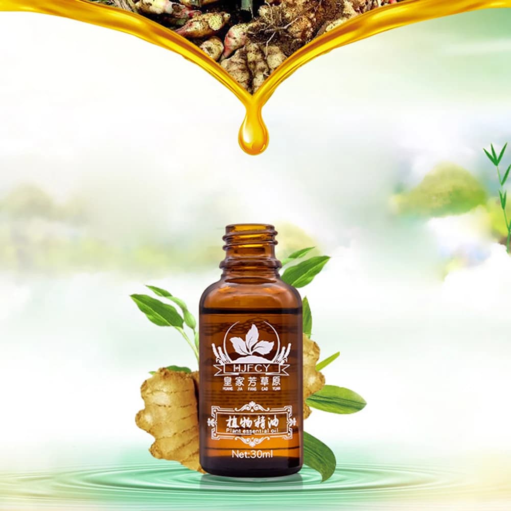 Huile essentielle anti-âge et anti-sudorifique pour massage corporel, thérapie végétale naturelle, huile vidéo de proximité lymphatique, 30ml