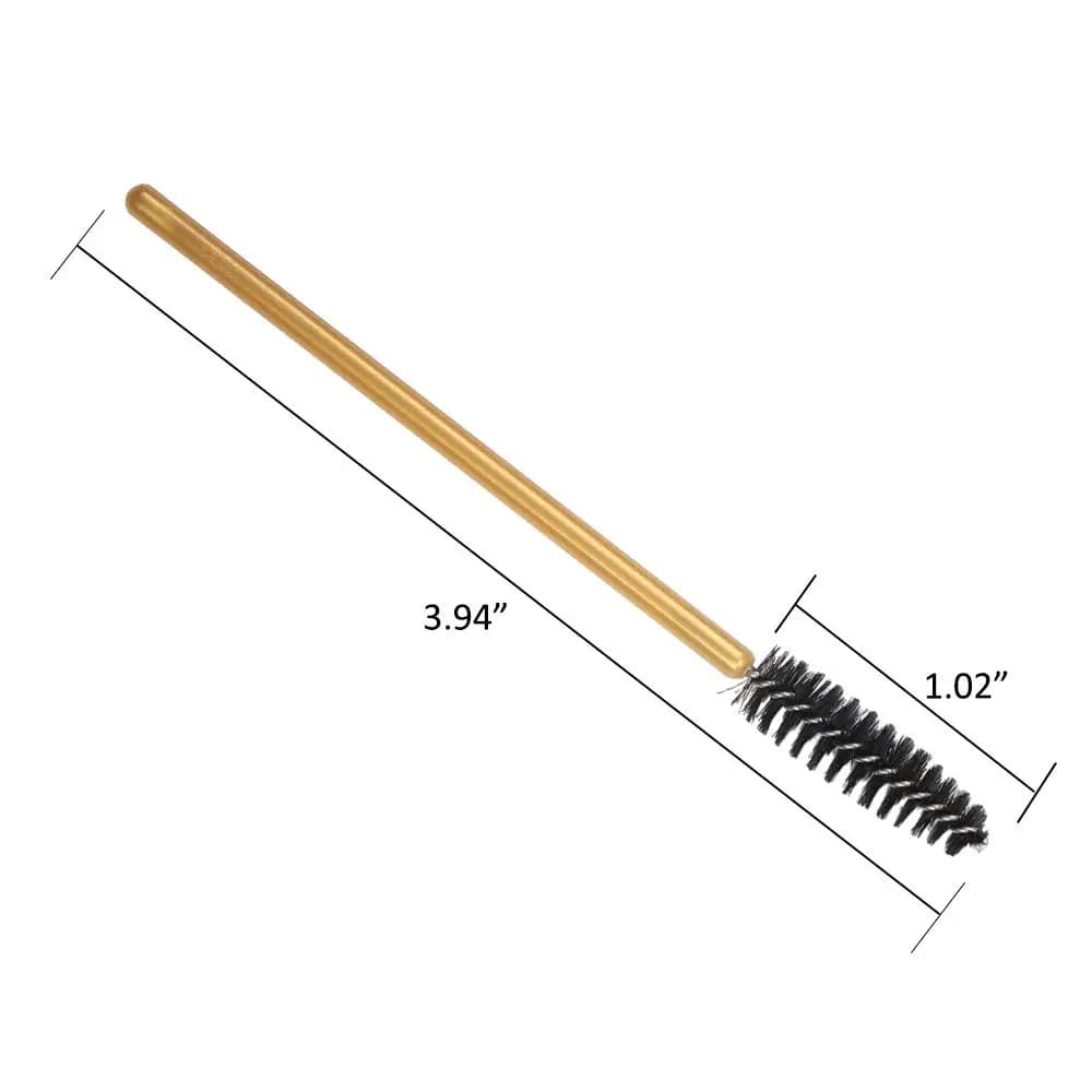 Brosse à cils professionnelle pour femme, tête de rouleau à cils, mascara au poulet noir, outils cosmétiques, pinceaux de maquillage, 1000 pièces