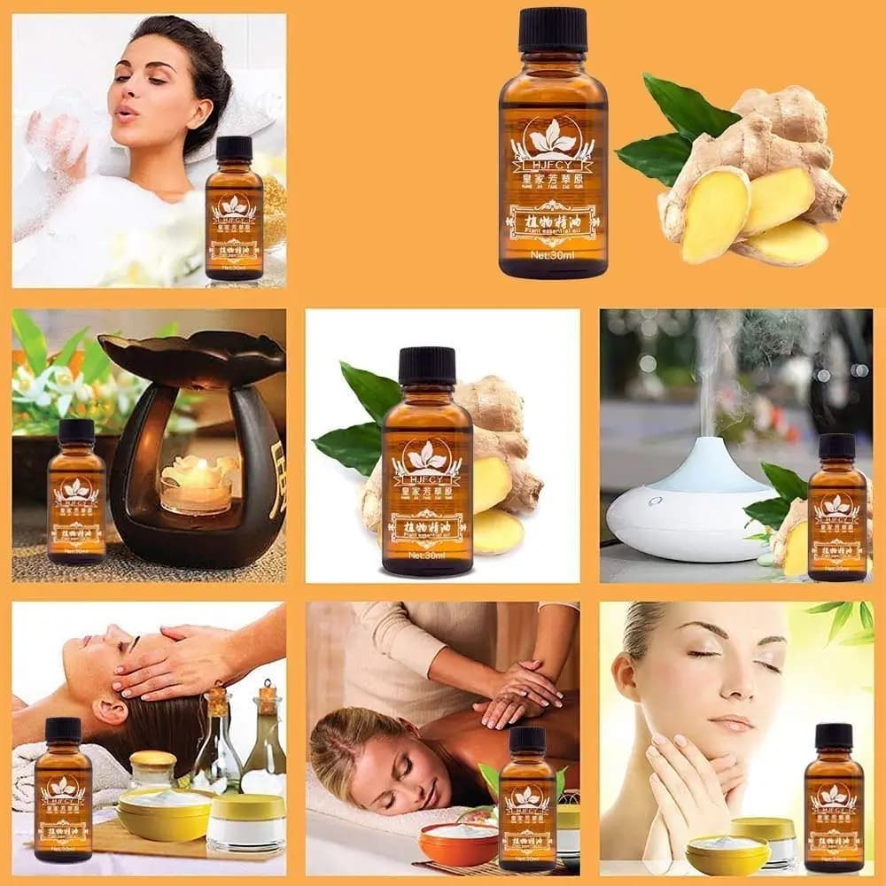 Huile essentielle anti-âge et anti-sudorifique pour massage corporel, thérapie végétale naturelle, huile vidéo de proximité lymphatique, 30ml