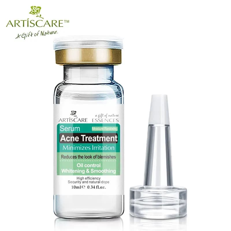 Sérum pour le visage ARTISCARE 3 pièces pour boutons contrôle du sébum hydratant soin