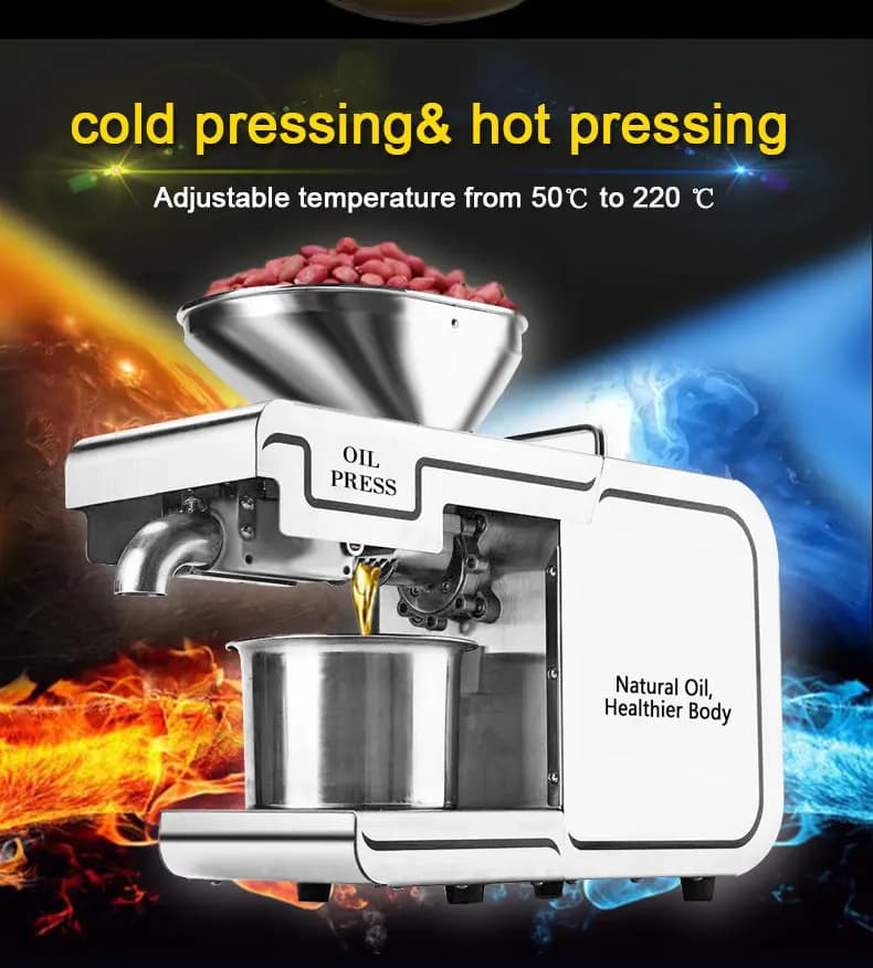 Presse à huile domestique 220V/110V