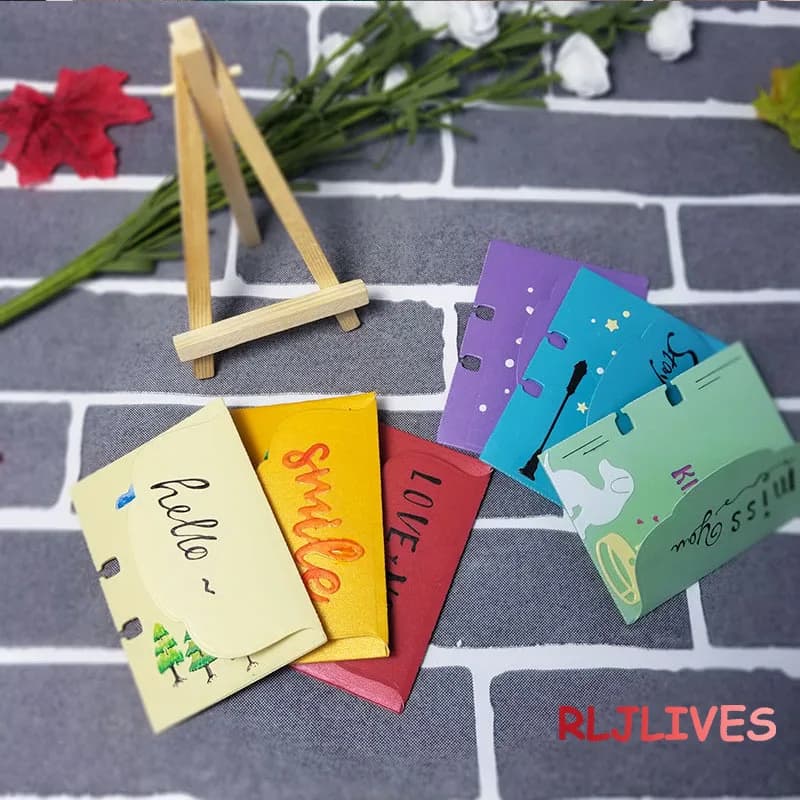 Enveloppe Memory Dex Rolodex Metal Cutting Dies, DIY Scrapbooking Card, Handmade Album, Manuel Stbbles, Paper Craft Decoration