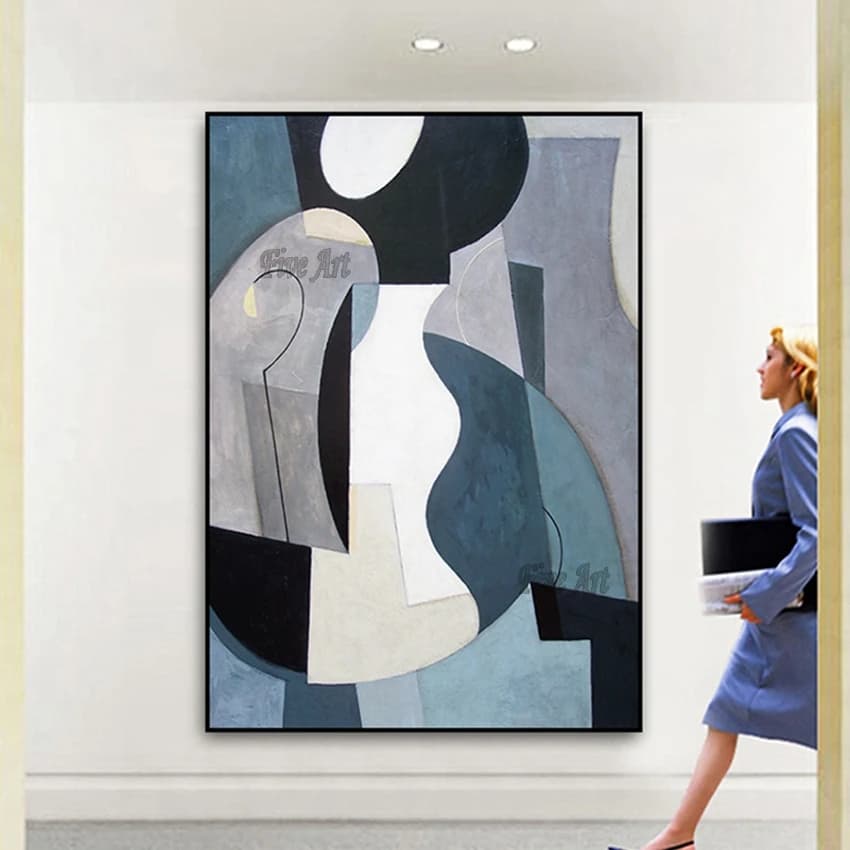 Peinture à l'huile sur toile faite à la main