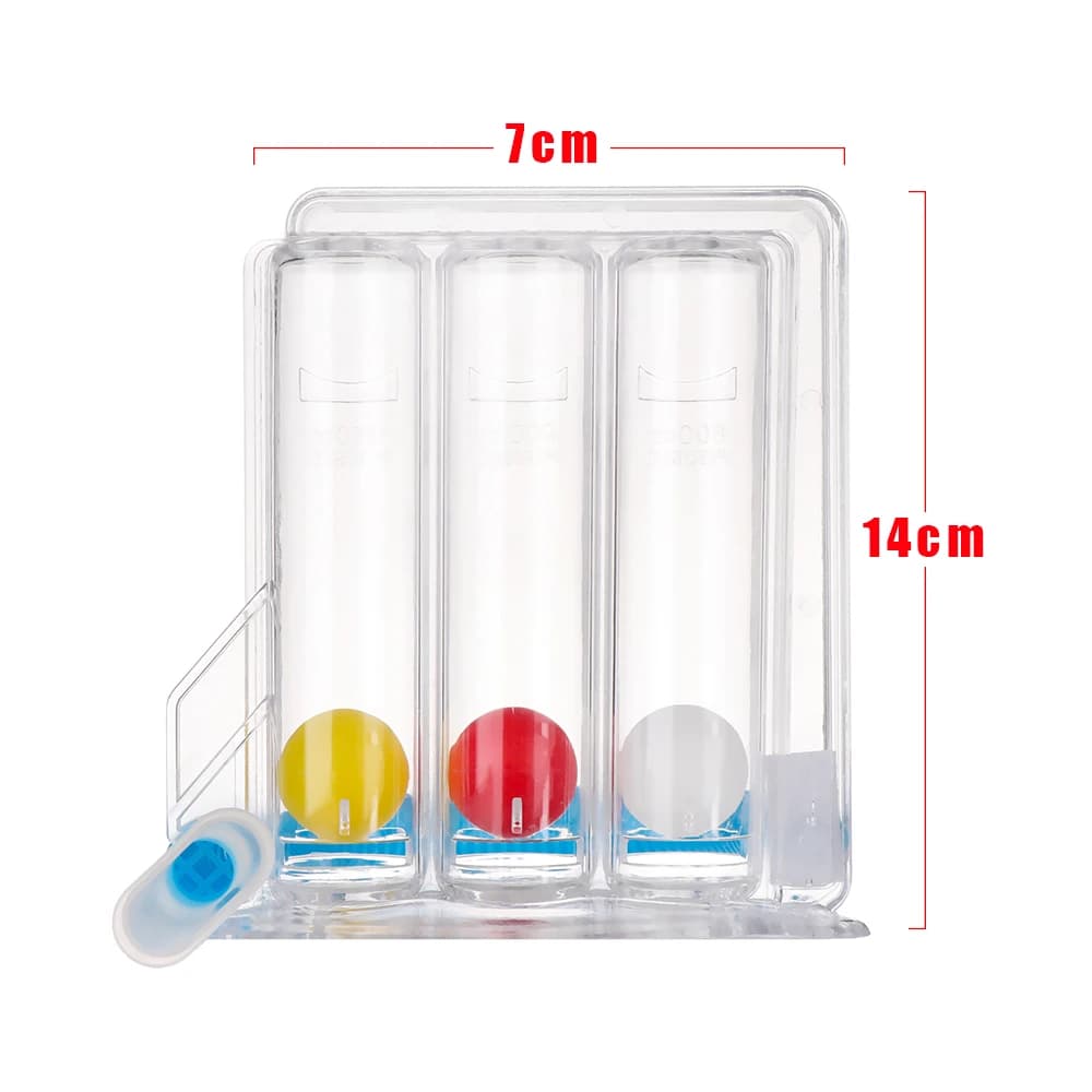 3IkBreathing Trainer, Amélioration de la fonction pulmonaire, Vaccination, Spirométrie iratoire, Exercice respiratoire, Système de mesure