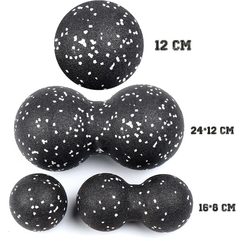 IkSet-Rouleau de Yoga en mousse EPP à haute densité, accessoire de massage et de relaxation pour exercices de fitness, de gymnastique et de nuit