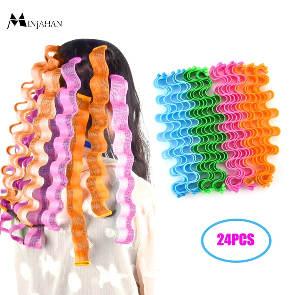 Bâtonnets de rouleau de coiffure portables