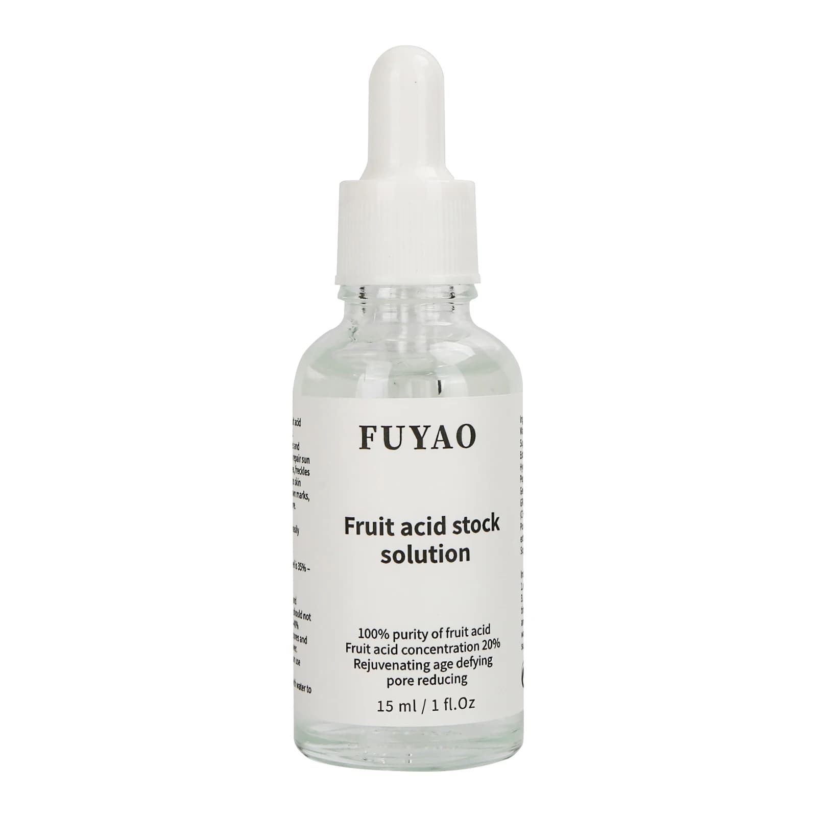 Huile liquide anti-déformable à l'acide glycolique, crème pour le visage, blanchissant, soins de la peau, sérum anti-âge, 20%