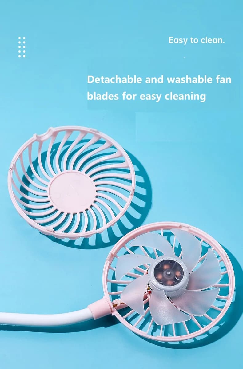 Ventilateur USB avec diffuseur d'aromathérapie