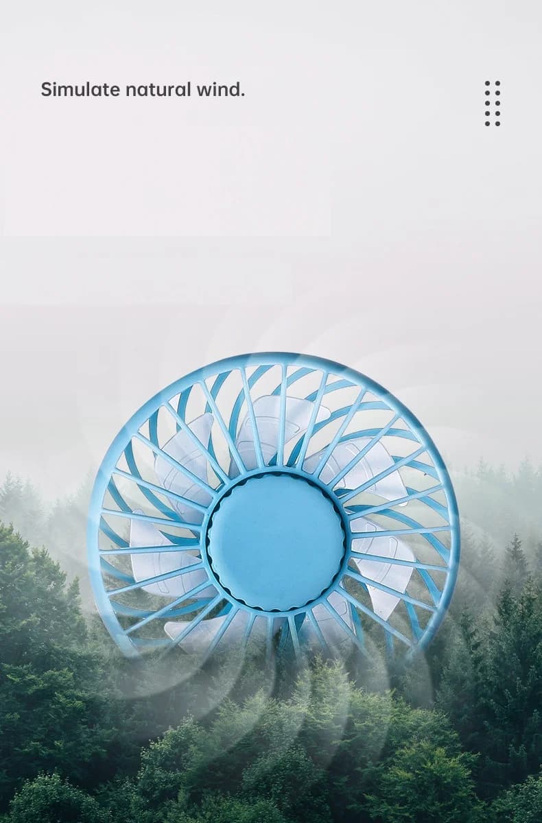 Ventilateur USB avec diffuseur d'aromathérapie