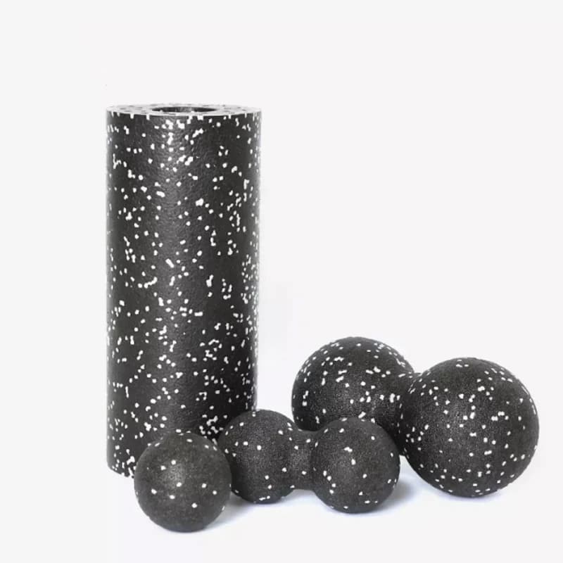 IkSet-Rouleau de Yoga en mousse EPP à haute densité, accessoire de massage et de relaxation pour exercices de fitness, de gymnastique et de nuit