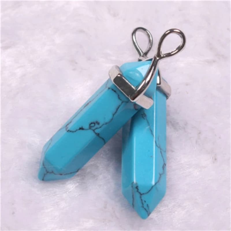 Bijoux pierre bleue