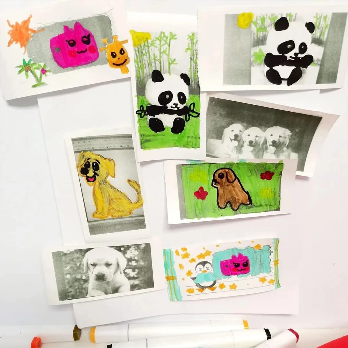 Recharge d'appareil photo instantané pour enfants, 12 rouleaux, Film en papier d'impression, impression thermique sans noyau pour caisse enregistreuse Portable de 57mm, imprimante Mobile