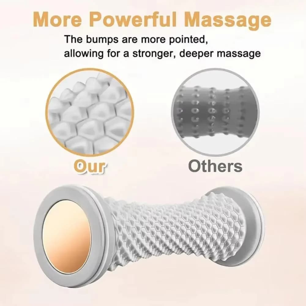 Rouleau de massage pour fascia plantaire, relaxation musculaire des jambes, entraîneur de voûte plantaire, rouleau de fitness