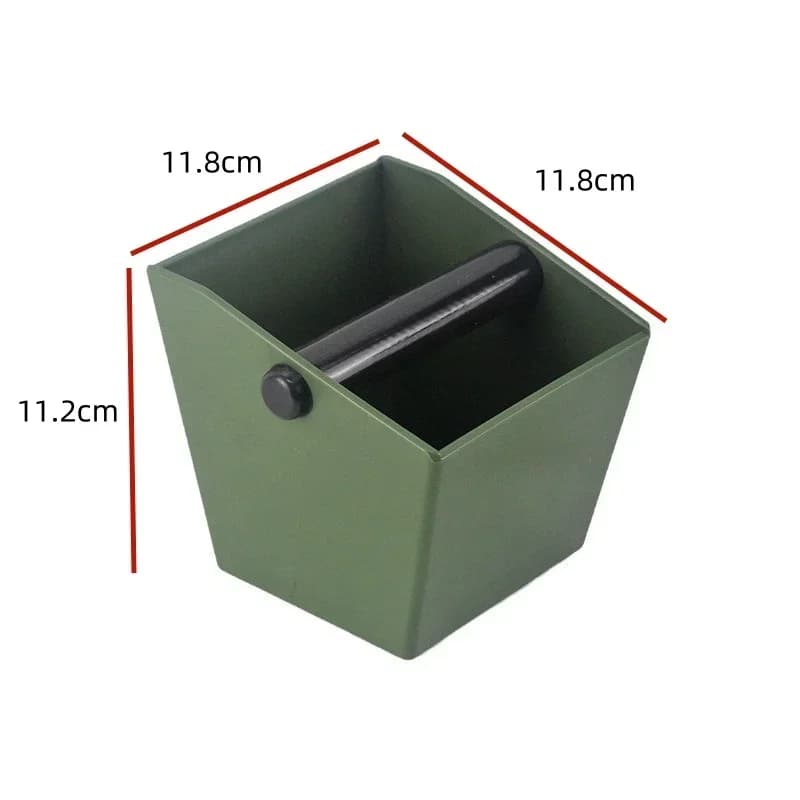 Bac à benne basculante seau anti-dérapant expresso café marcins conteneur café frapper boîte poudre biseauté café mouture bac café déchets barre
