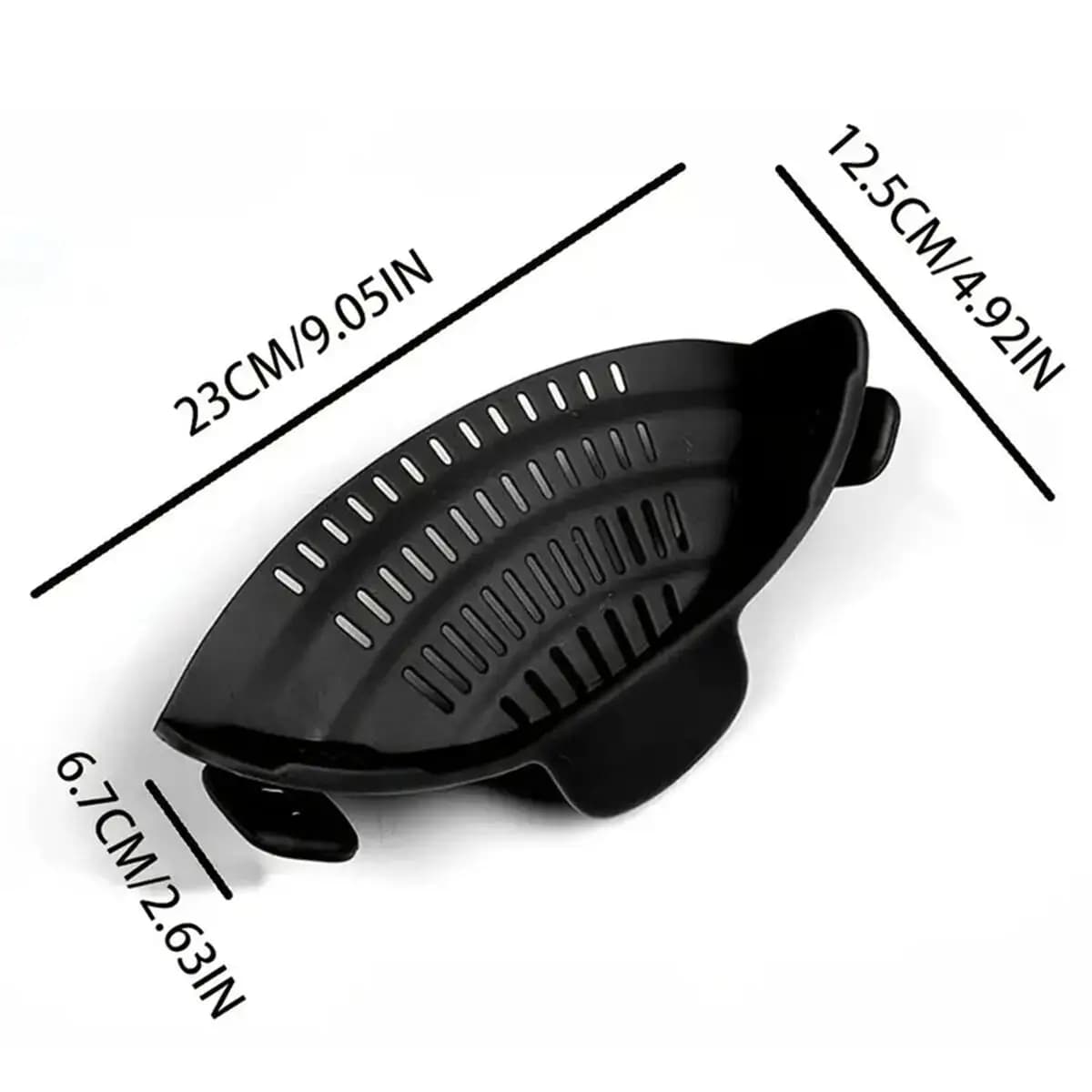 1 pièce, passoire, passoire à casseroles, passoire à Clip réglable pour casseroles et bols, passoire à casseroles de cuisine