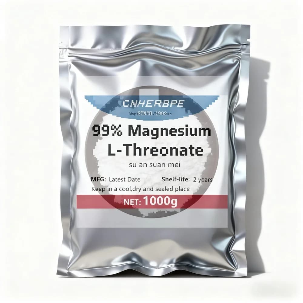 AliExpress mondial officiel désigné vente directe produit supérieur 99% magnésium L-Threonate emballage personnalisé livraison rapide