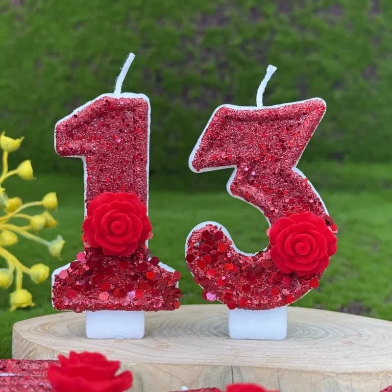 Bougies d'anniversaire numériques à faire soi-même