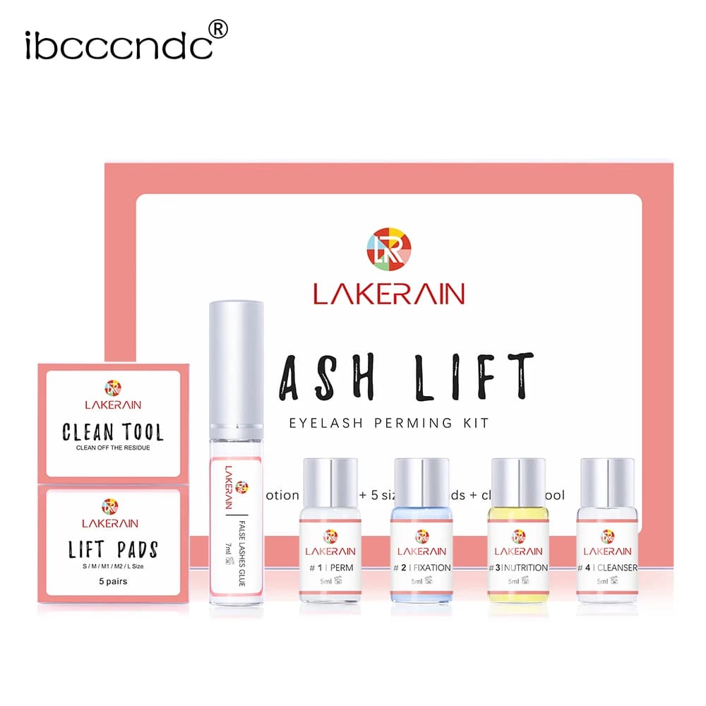 Nouveau Kit de levage de cils longue durée, Lotion permanente, colle de Fixation, cils bouclés, Salon de beauté, usage domestique, Kit professionnel
