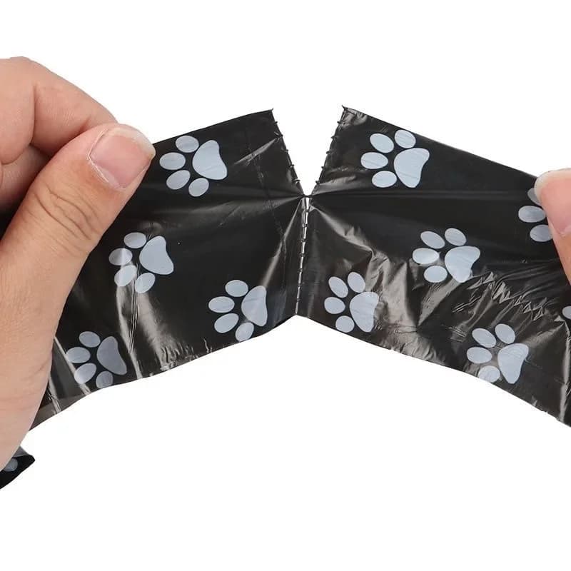 Sacs à excréments épais anti-fuite pour chiens, 2 à 30 rouleaux, pour promenades en plein air, poubelle biodégradable pour animaux de compagnie, sacs à déchets dégradables pour chats, fournitures pour