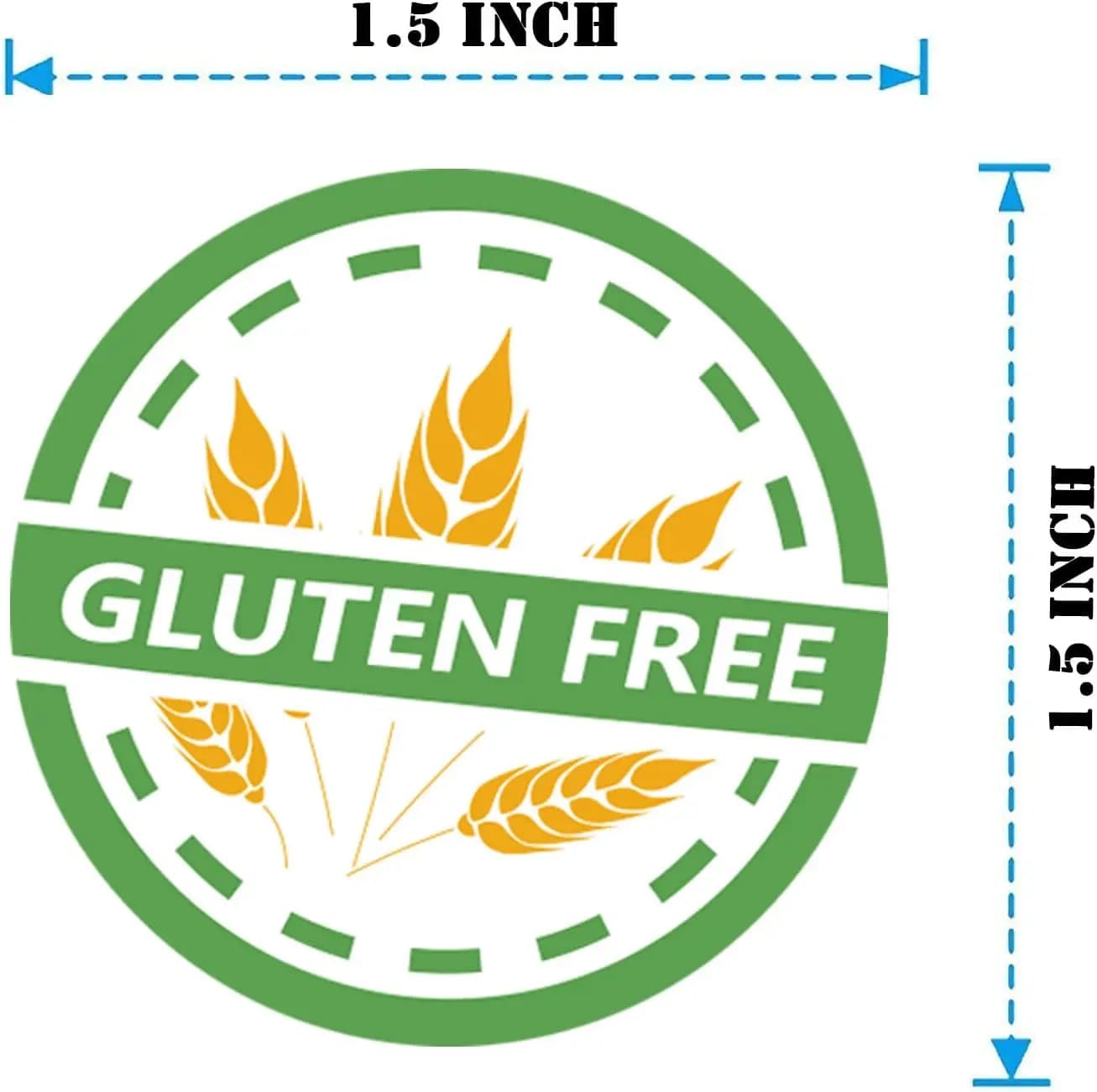 Autocollants sans évolupour aliments