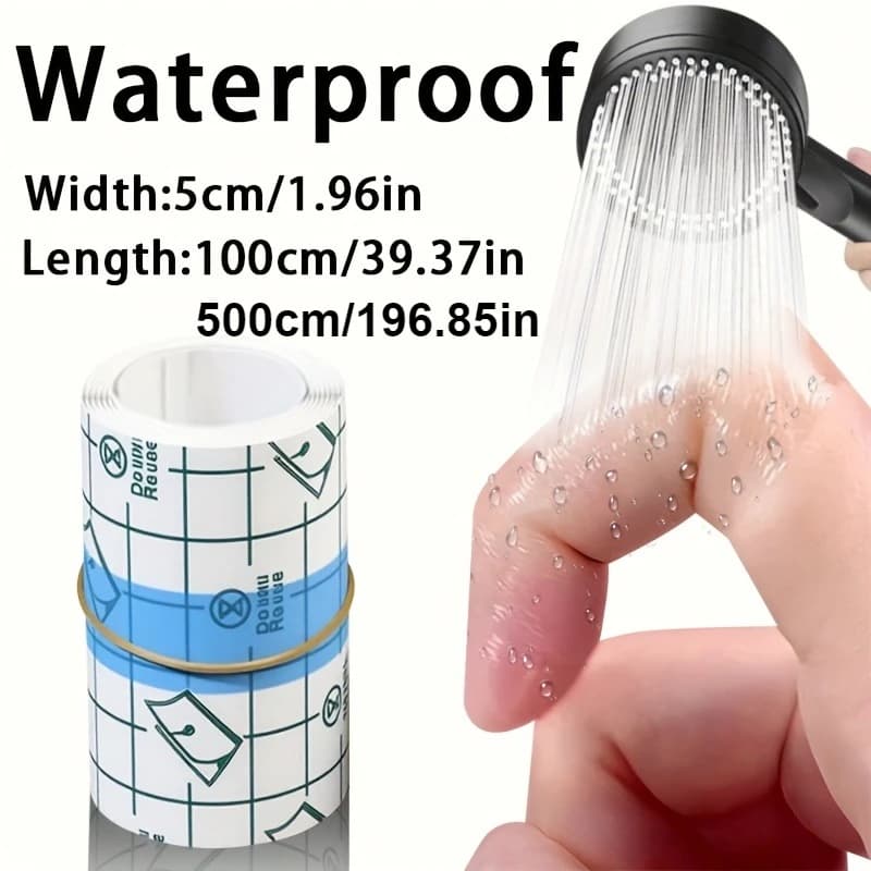 1 rouleau de ruban adhésif Transparent en PU, protège les doigts et les orteils, garde les zones blessées, enveloppe de Protection sèche et Portable pour les doigts et les orteils