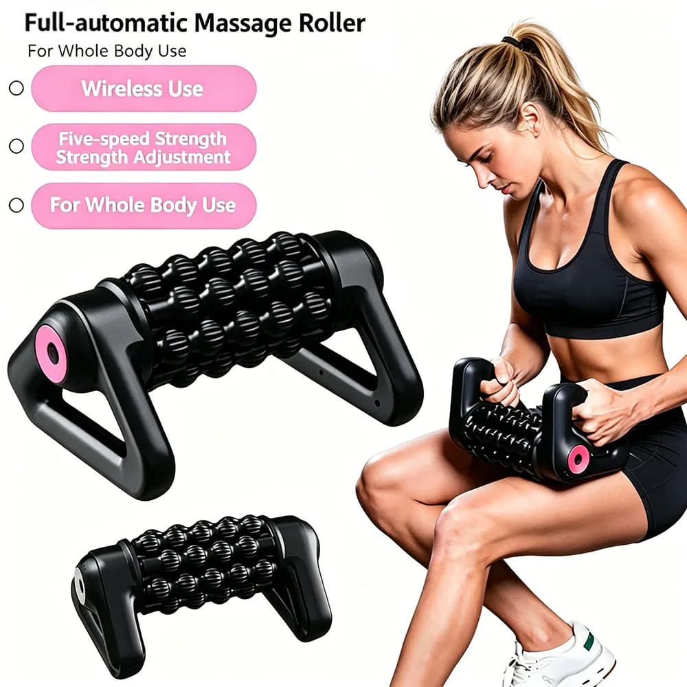 Masseur corporel sans fil 2026 à rouleaux rechargeable