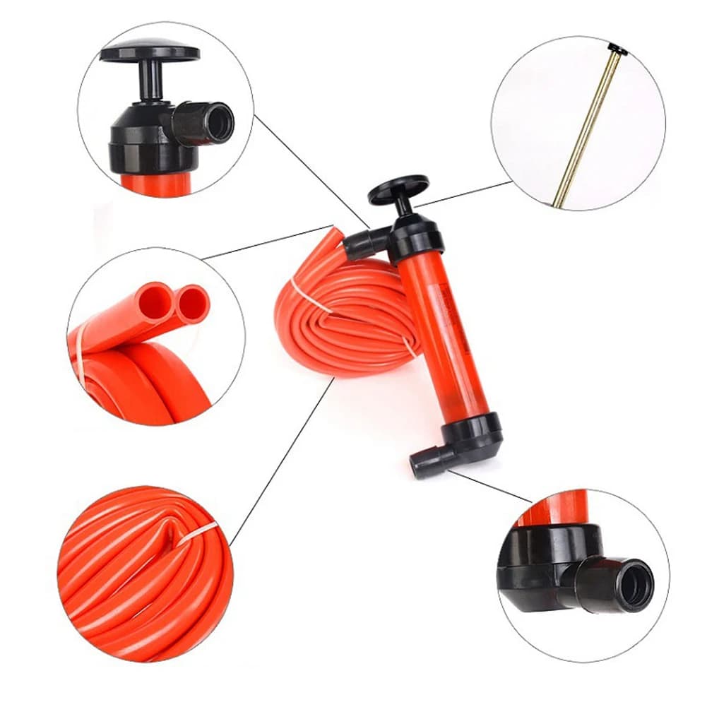 Pompe à huile manuelle pour Siphon, pour le pompage de gaz d'huile, de produits chimiques