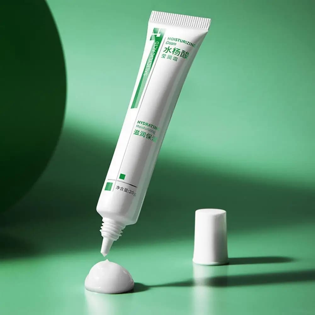 Gel réparateur naturel à base de plantes pour l'acné
