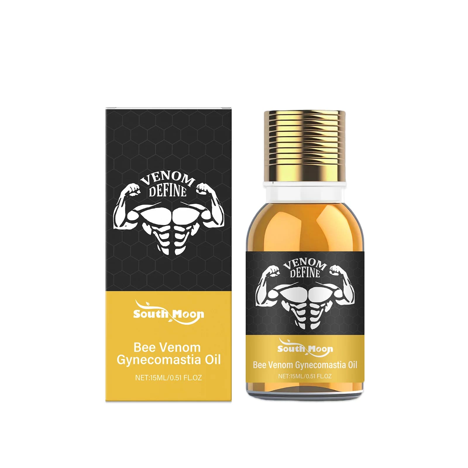 Huile Essentielle Douce et Nourrissante pour le Soin de la Poitrine Masculine