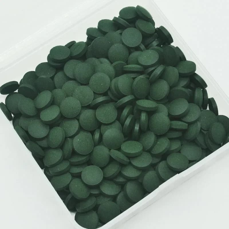 100/500 pièces comprimés de spiruline enrichissement nourriture pour animaux de compagnie préférée poisson cristal rouge crevettes nourriture pour animaux de compagnie