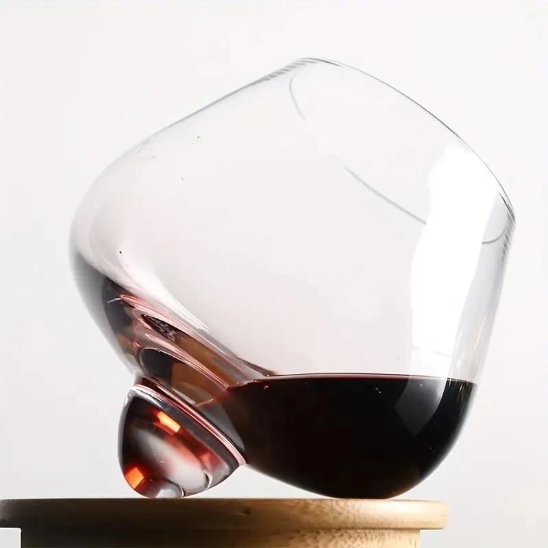 Verres à whisky rotatifs pour le ventre et la bière