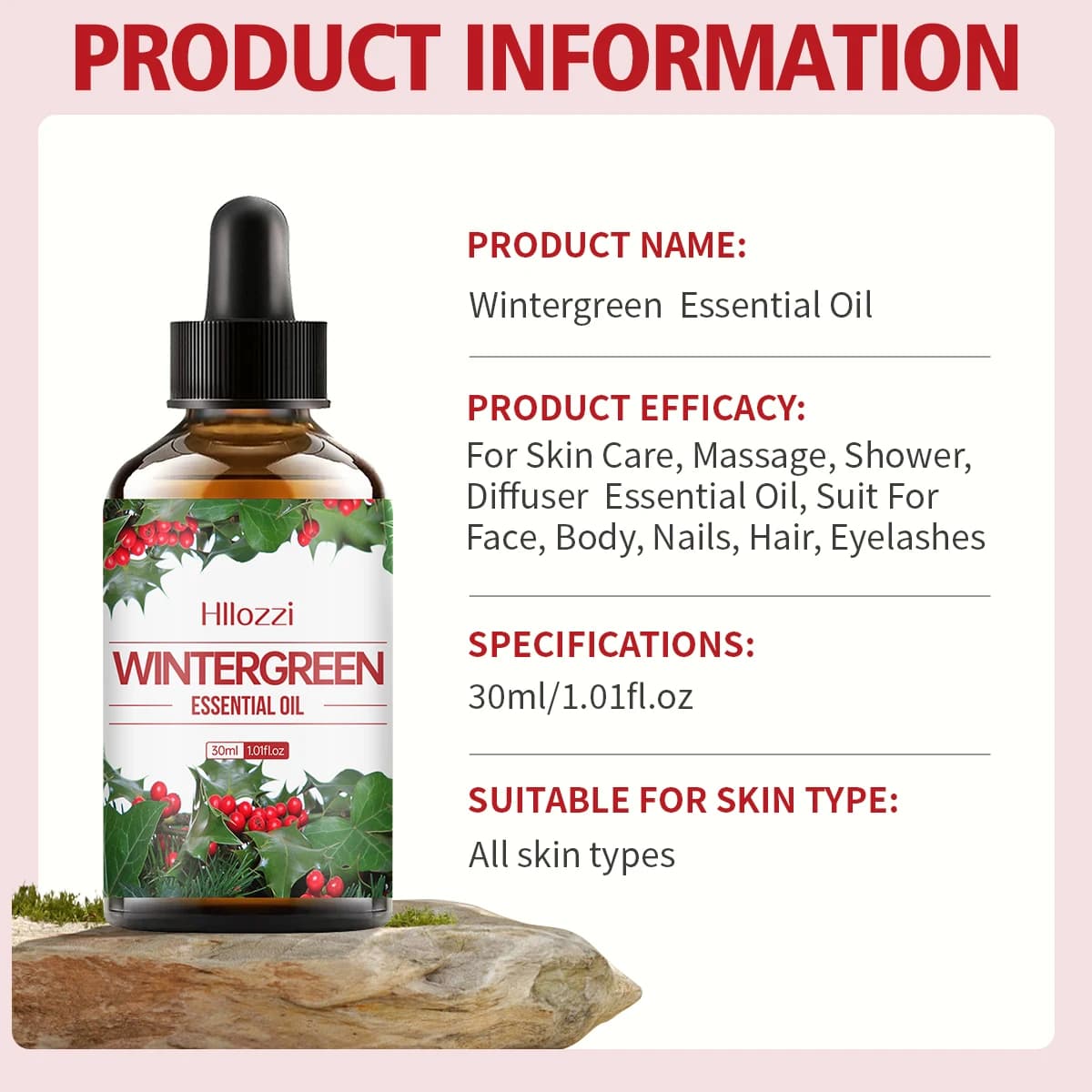 Wintergreen huile essentielle hydratation et hydratant aromathérapie aromathérapie savon diffuseur humidificateur multifonctionnel essentia